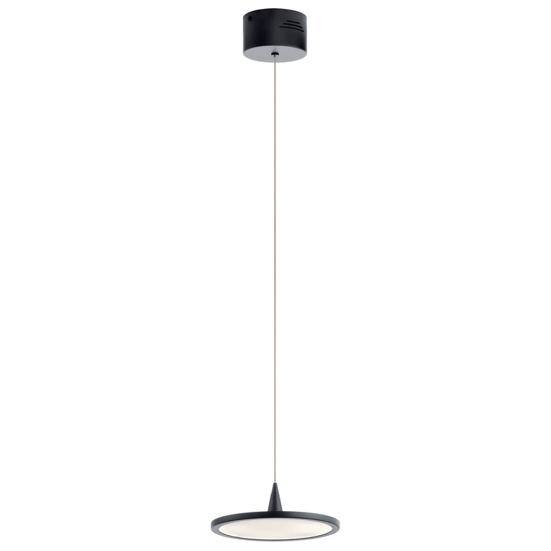 Kichler 83962MBK LED Mini Pendant, Matte Black Finish - LightingWellCo