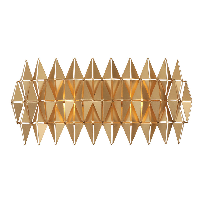 Varaluz 342B02FG Two Light Bath, French Gold Finish - LightingWellCo