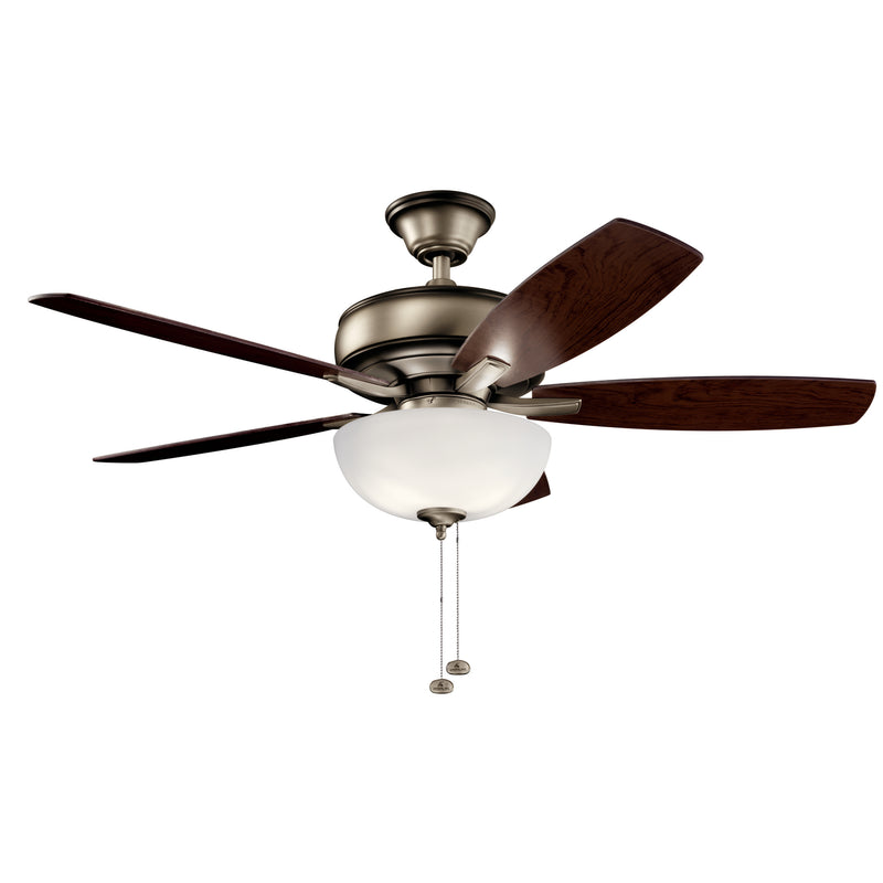 Kichler 330347BAP 52``Ceiling Fan, Burnished Antique Pewter Finish - LightingWellCo