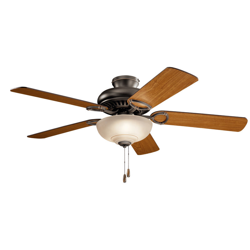 Kichler 339501OZ 52``Ceiling Fan, Olde Bronze Finish - LightingWellCo