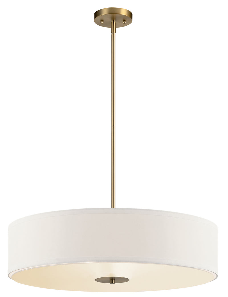 Kichler 42122CLZ Three Light Pendant, Classic Bronze Finish - LightingWellCo