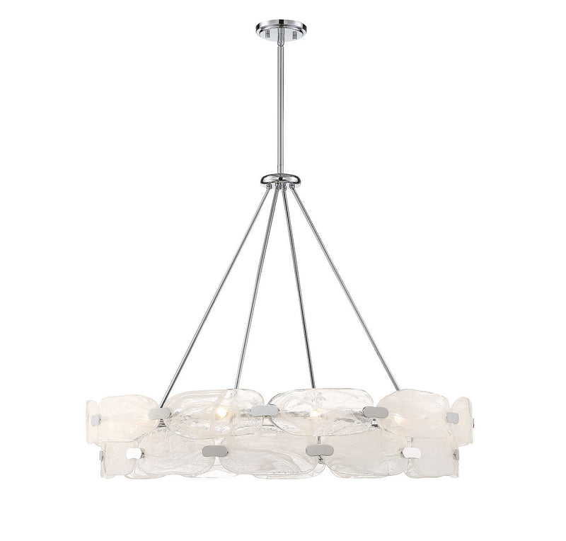 Savoy House Vasare 7-2351-12-11 12 Light Pendant, Chrome Finish - LightingWellCo