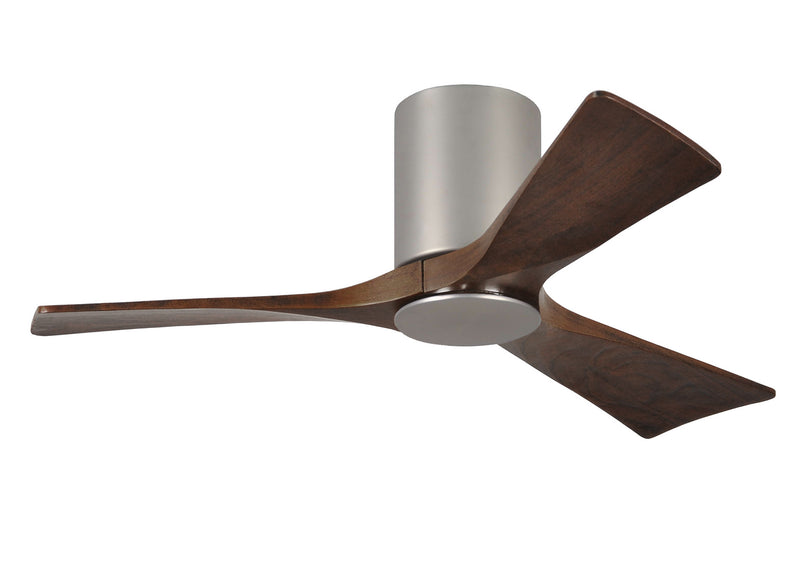 Matthews Fan Company Irene IR3HLK-BN-WA-42 42``Ceiling Fan, Brushed Nickel Finish - LightingWellCo