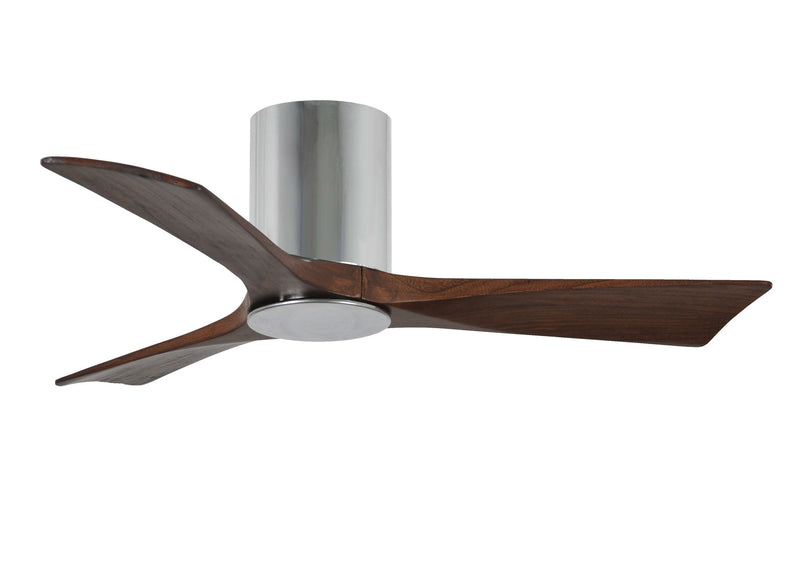 Matthews Fan Company Irene IR3HLK-CR-WA-42 42``Ceiling Fan, Polished Chrome Finish - LightingWellCo