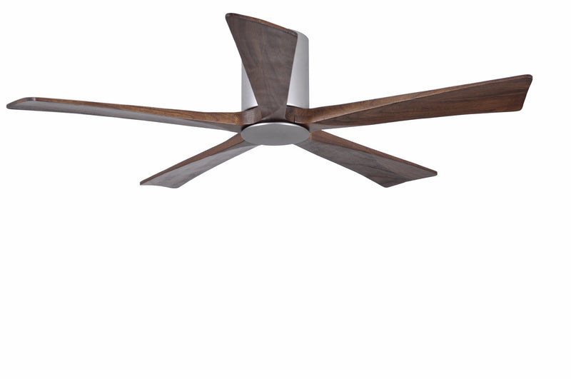 Matthews Fan Company Irene IR5HLK-BN-WA-52 52``Ceiling Fan, Brushed Nickel Finish - LightingWellCo