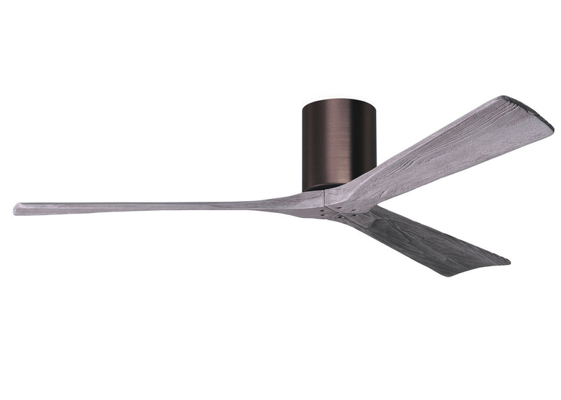 Matthews Fan Company Irene IR3H-BB-BW-60 60``Ceiling Fan, Brushed Bronze Finish - LightingWellCo