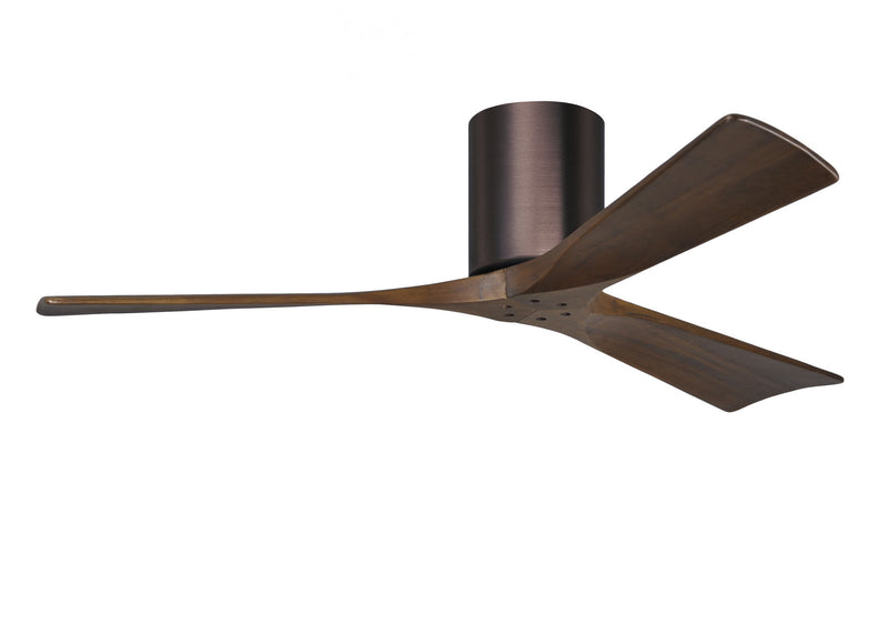 Matthews Fan Company Irene IR3H-BB-WA-52 52``Ceiling Fan, Brushed Bronze Finish - LightingWellCo