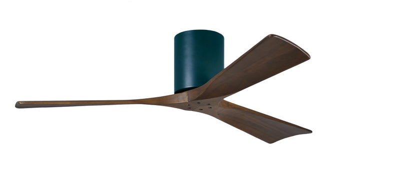 Matthews Fan Company Irene IR3H-BK-WA-52 52``Ceiling Fan, Matte Black Finish - LightingWellCo