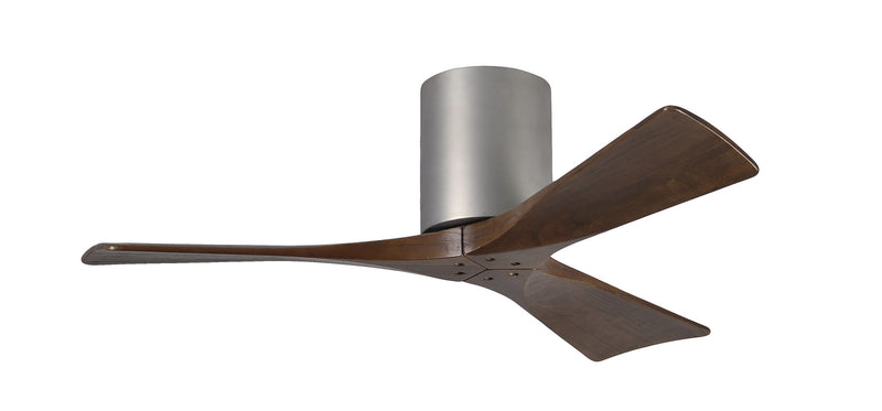 Matthews Fan Company Irene IR3H-BN-WA-42 42``Ceiling Fan, Brushed Nickel Finish - LightingWellCo