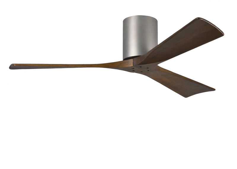 Matthews Fan Company Irene IR3H-BN-WA-52 52``Ceiling Fan, Brushed Nickel Finish - LightingWellCo