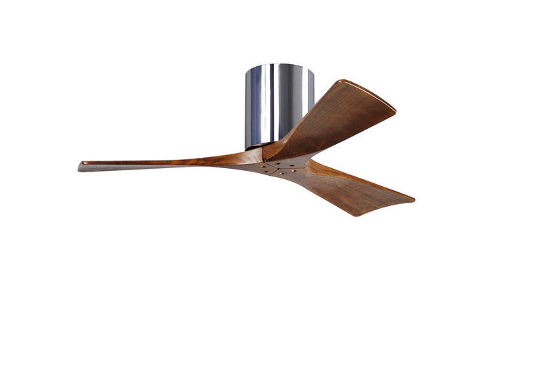 Matthews Fan Company Irene IR3H-CR-WA-42 42``Ceiling Fan, Polished Chrome Finish - LightingWellCo