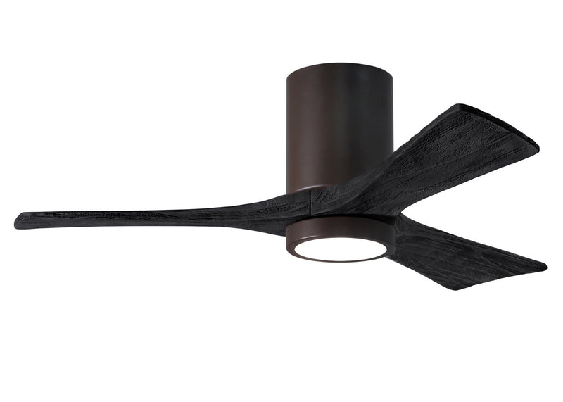 Matthews Fan Company Irene IR3HLK-TB-BK-42 42``Ceiling Fan, Textured Bronze Finish - LightingWellCo