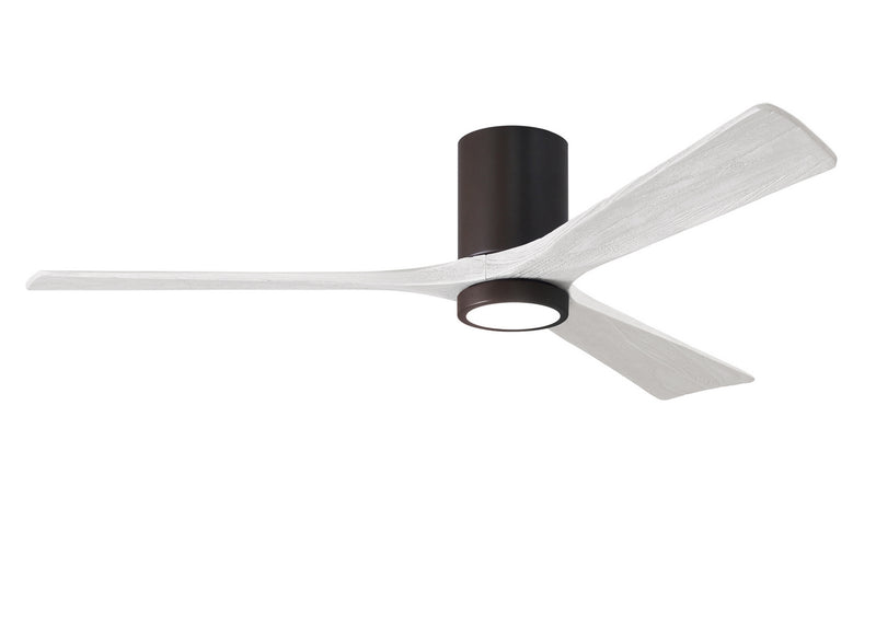 Matthews Fan Company Irene IR3HLK-TB-MWH-60 60``Ceiling Fan, Textured Bronze Finish - LightingWellCo