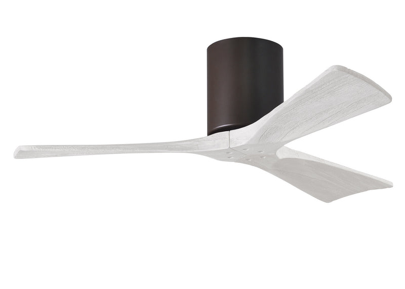 Matthews Fan Company Irene IR3H-TB-MWH-42 42``Ceiling Fan, Textured Bronze Finish - LightingWellCo