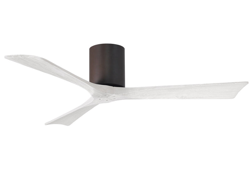 Matthews Fan Company Irene IR3H-TB-MWH-52 52``Ceiling Fan, Textured Bronze Finish - LightingWellCo