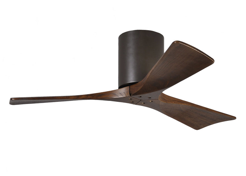 Matthews Fan Company Irene IR3H-TB-WA-42 42``Ceiling Fan, Textured Bronze Finish - LightingWellCo