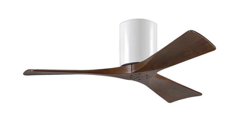 Matthews Fan Company Irene IR3H-WH-WA-42 42``Ceiling Fan, Gloss White Finish - LightingWellCo