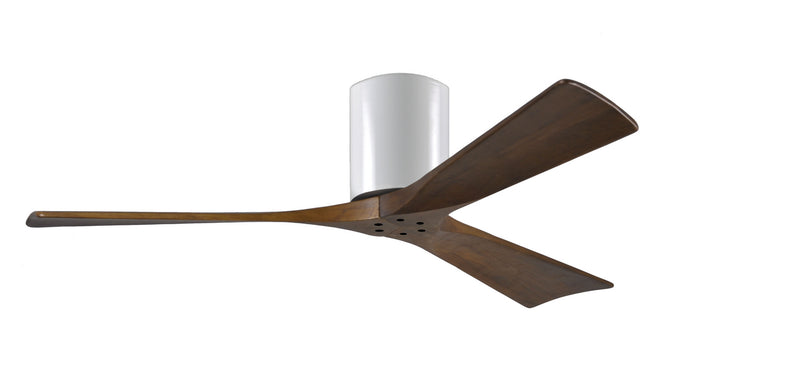 Matthews Fan Company Irene IR3H-WH-WA-52 52``Ceiling Fan, Gloss White Finish - LightingWellCo