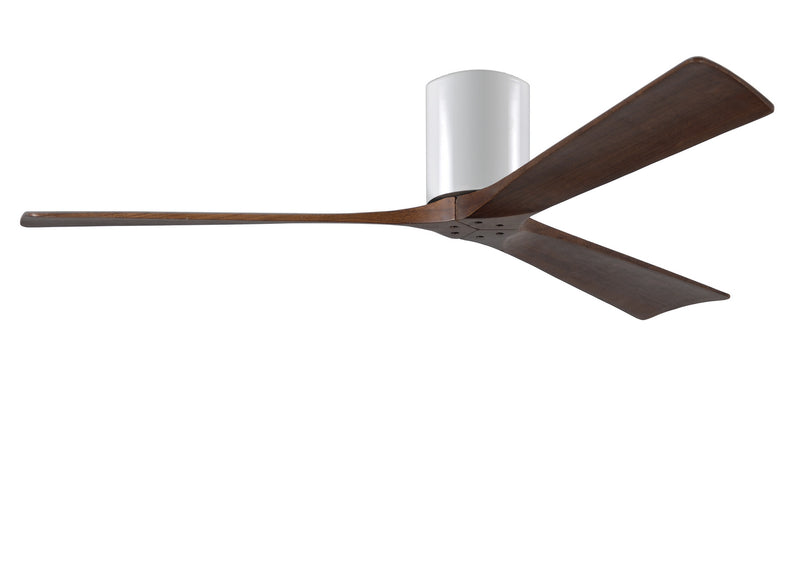 Matthews Fan Company Irene IR3H-WH-WA-60 60``Ceiling Fan, Gloss White Finish - LightingWellCo