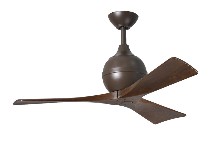 Matthews Fan Company Irene IR3-TB-WA-42 42``Ceiling Fan, Textured Bronze Finish - LightingWellCo