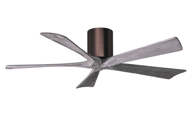 Matthews Fan Company Irene IR5H-BB-BW-52 52``Ceiling Fan, Brushed Bronze Finish - LightingWellCo