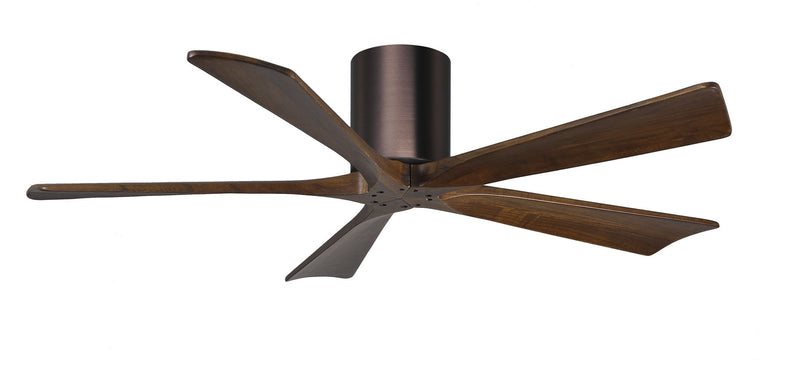 Matthews Fan Company Irene IR5H-BB-WA-52 52``Ceiling Fan, Brushed Bronze Finish - LightingWellCo