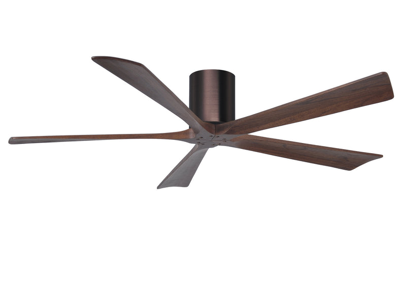 Matthews Fan Company Irene IR5H-BB-WA-60 60``Ceiling Fan, Brushed Bronze Finish - LightingWellCo