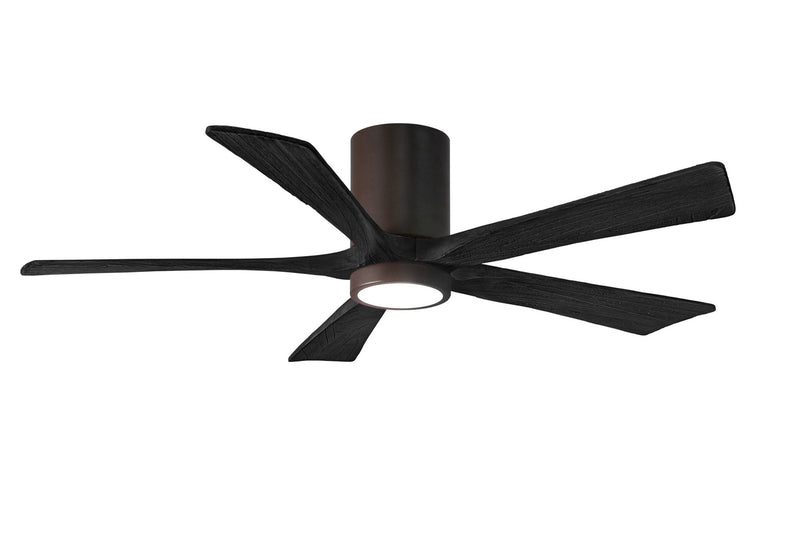 Matthews Fan Company Irene IR5HLK-TB-BK-52 52``Ceiling Fan, Textured Bronze Finish - LightingWellCo