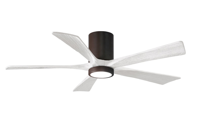 Matthews Fan Company Irene IR5HLK-TB-MWH-52 52``Ceiling Fan, Textured Bronze Finish - LightingWellCo