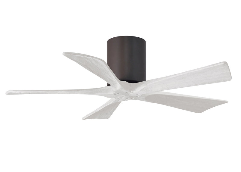 Matthews Fan Company Irene IR5H-TB-MWH-42 42``Ceiling Fan, Textured Bronze Finish - LightingWellCo