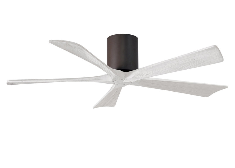 Matthews Fan Company Irene IR5H-TB-MWH-52 52``Ceiling Fan, Textured Bronze Finish - LightingWellCo