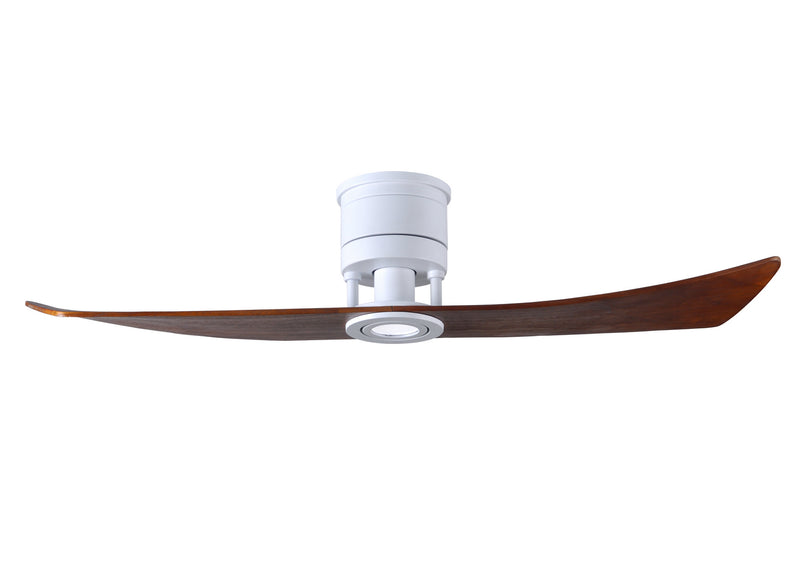 Matthews Fan Company Lindsay LW-MWH-WA 52``Ceiling Fan, Matte White Finish - LightingWellCo