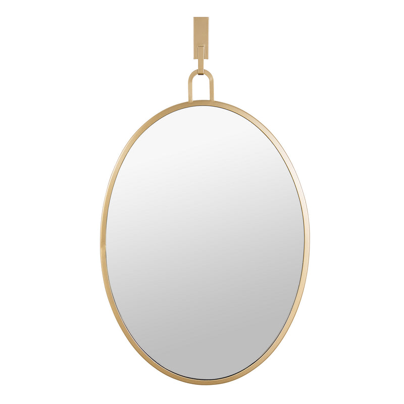 Varaluz 4DMI0111 Mirror, Gold Finish - LightingWellCo