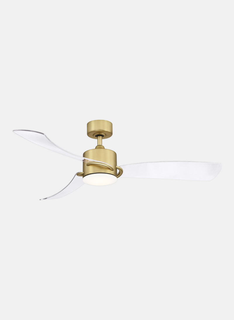 Fanimation FP8511BS 52``Ceiling Fan, Brushed Satin Brass Finish - LightingWellCo