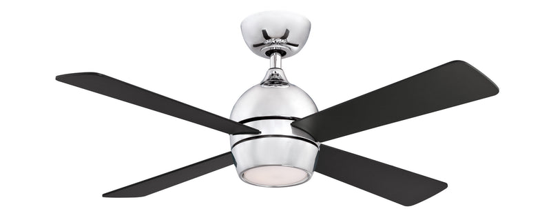 Fanimation FP7644CH 44``Ceiling Fan, Chrome Finish - LightingWellCo