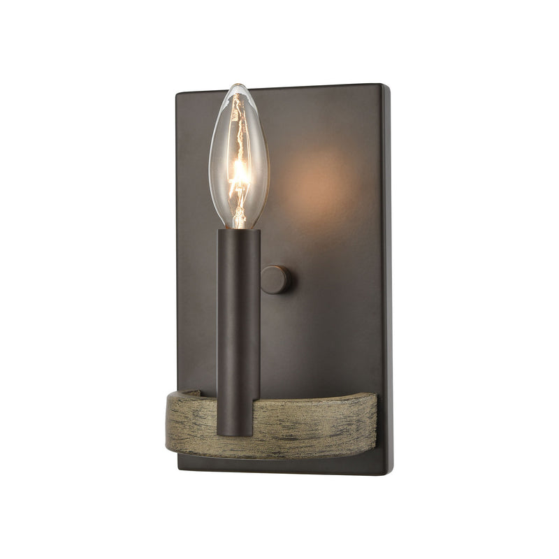 ELK Home 12310/1 One Light Wall Sconce, Oil Rubbed Bronze Finish - At LightingWellCo