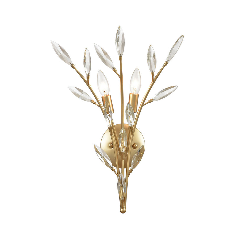 ELK Home 18292/2 Two Light Wall Sconce, Champagne Gold Finish-LightingWellCo