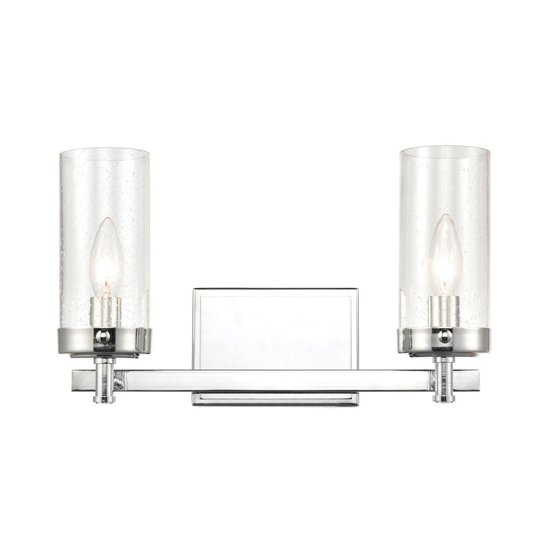 ELK Home 47302/2 Two Light Vanity, Polished Chrome Finish - At LightingWellCo