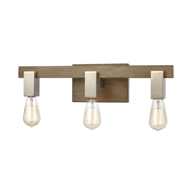 ELK Home 55058/3 Three Light Vanity, Satin Nickel Finish-LightingWellCo