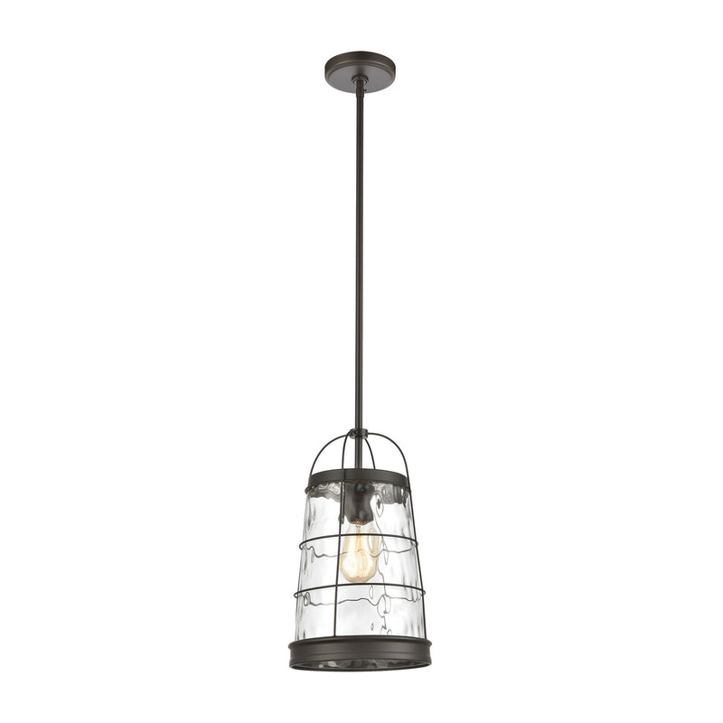 ELK Home 57310/1 One Light Mini Pendant, Oil Rubbed Bronze Finish-LightingWellCo