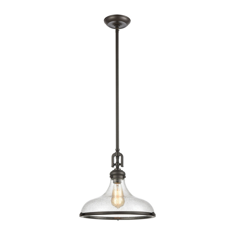 ELK Home 57361/1 One Light Pendant, Oil Rubbed Bronze Finish-LightingWellCo