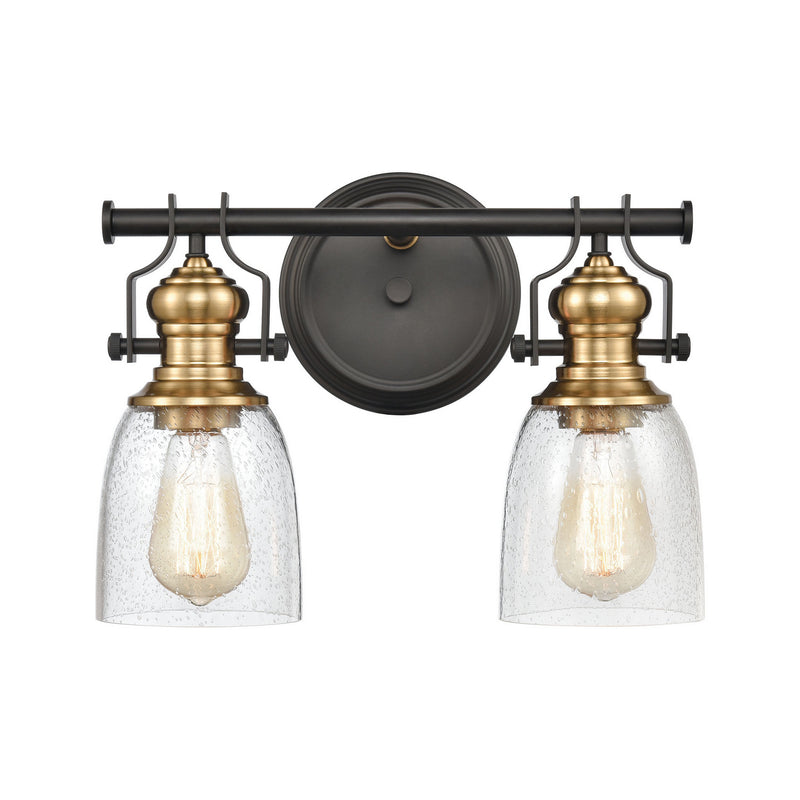 ELK Home 66685-2 Two Light Vanity, Oil Rubbed Bronze Finish-LightingWellCo