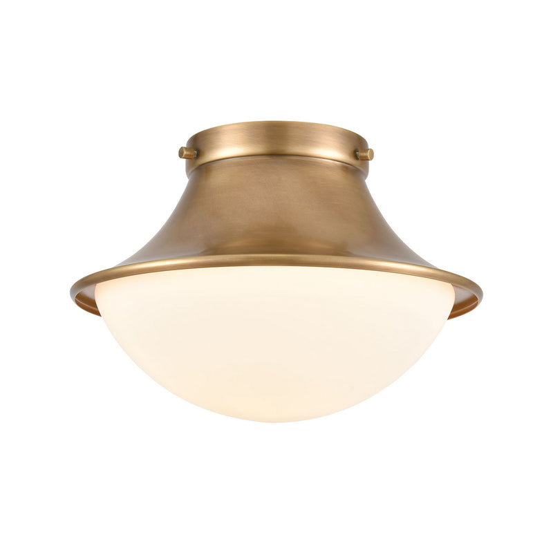 ELK Home 89125/1 One Light Flush Mount, Natural Finish-LightingWellCo