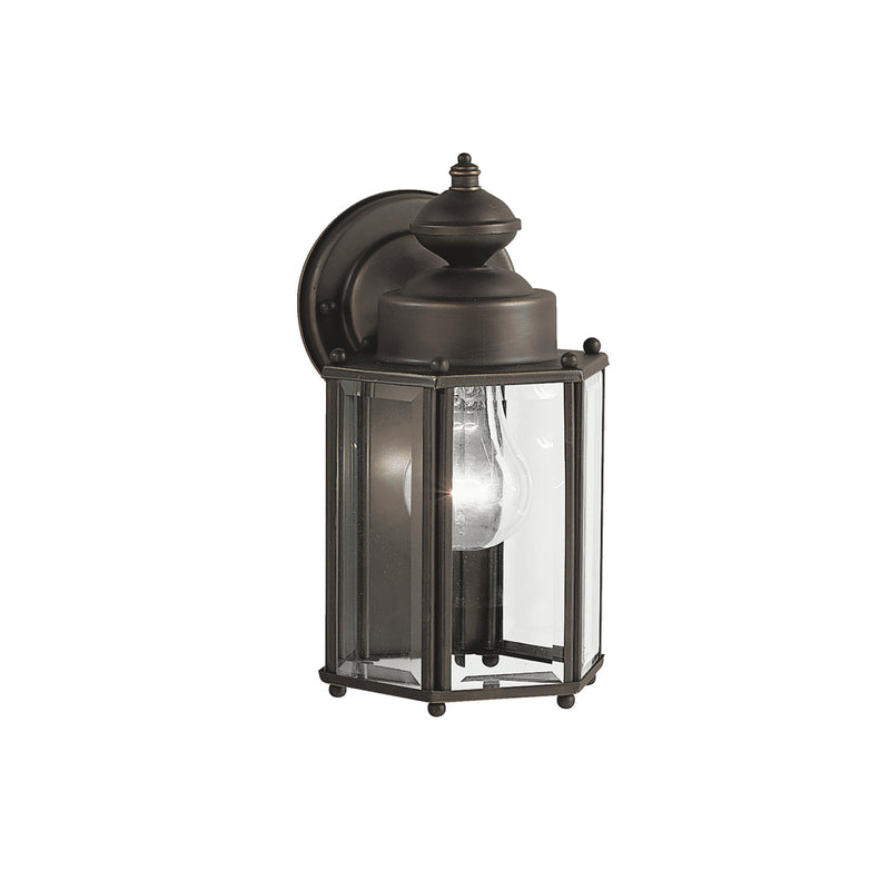 Kichler 9618OZ One Light Outdoor Wall Mount, Olde Bronze Finish - LightingWellCo