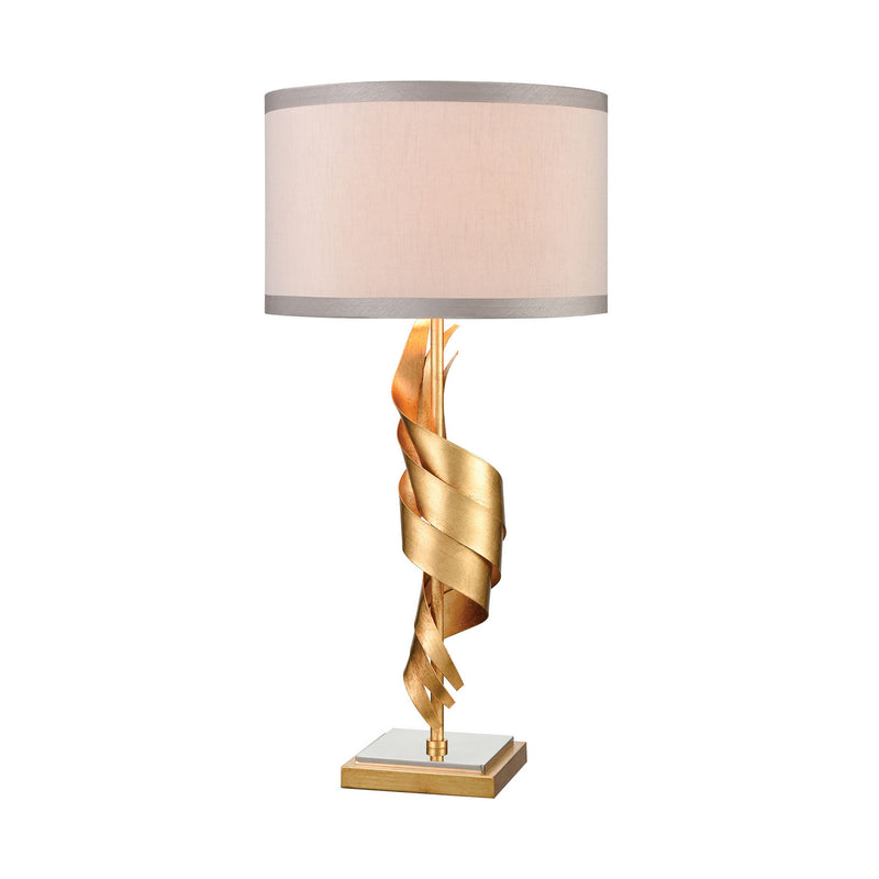 ELK Home D4499 One Light Table Lamp, Polished Nickel Finish - At LightingWellCo