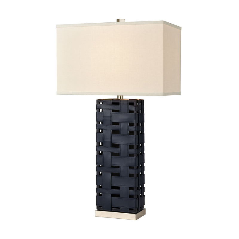 ELK Home D4522 One Light Table Lamp, Polished Nickel Finish - At LightingWellCo