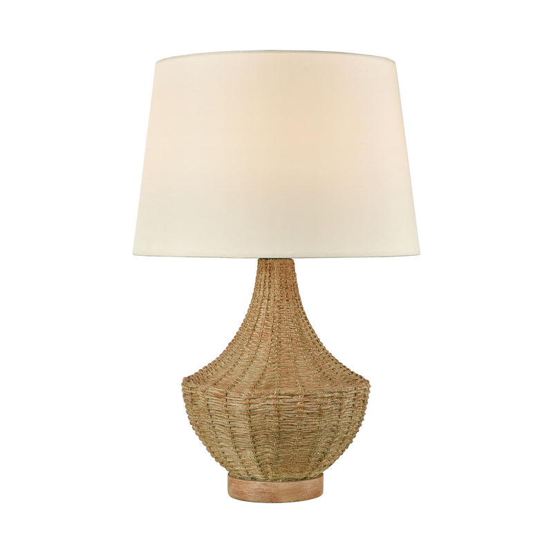 ELK Home D4545 One Light Table Lamp, Natural Finish-LightingWellCo