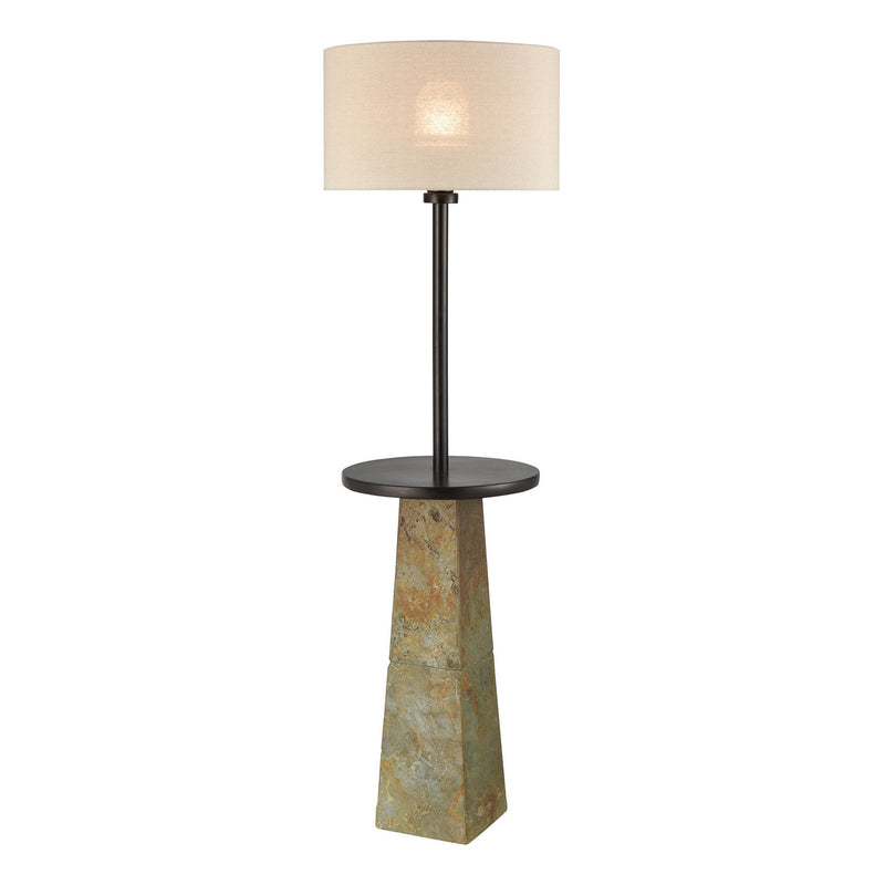 ELK Home D4548 One Light Floor Lamp, Slate, Bronze, Bronze Finish - At LightingWellCo