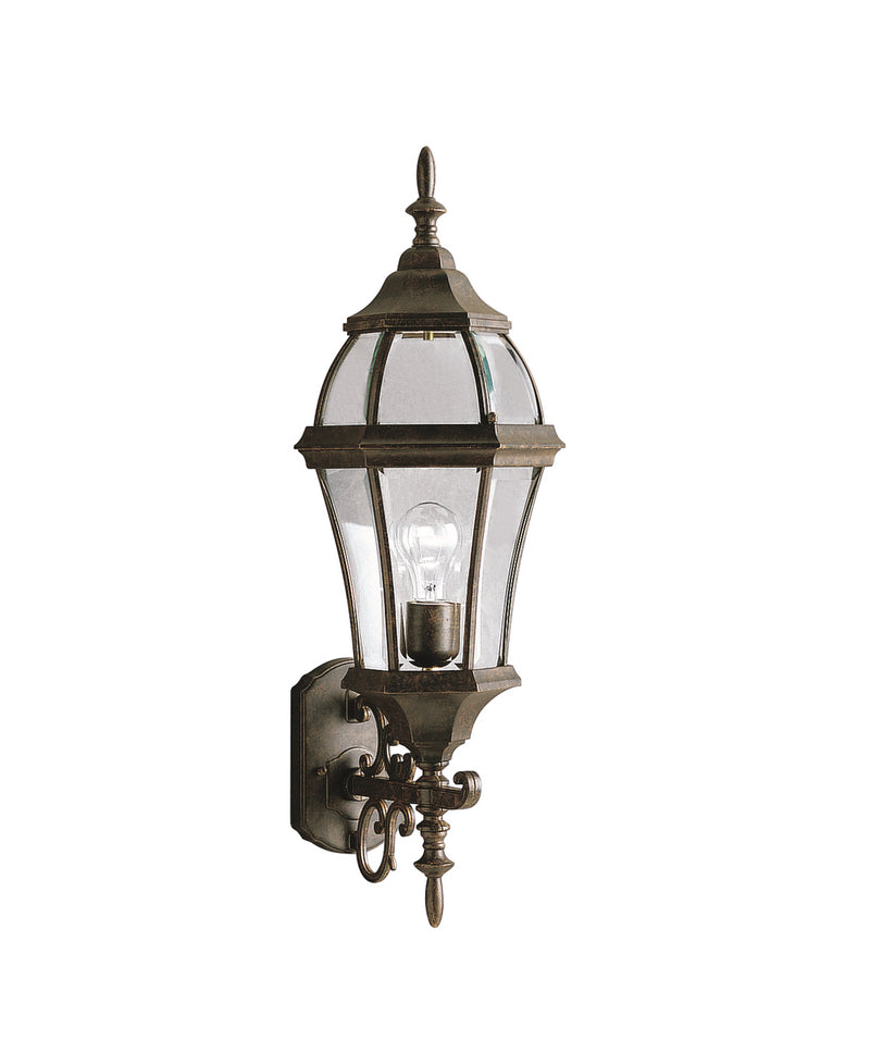 Kichler 9791TZ One Light Outdoor Wall Mount, Tannery Bronze Finish - LightingWellCo