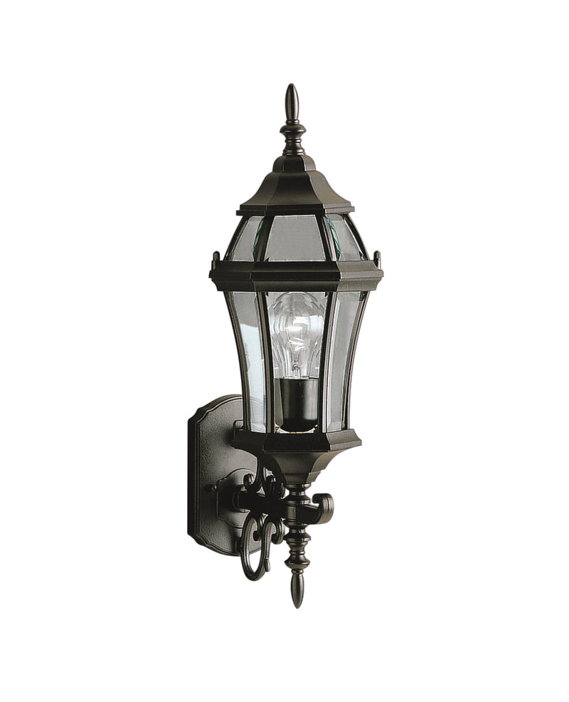 Kichler 9790BK One Light Outdoor Wall Mount, Black Finish - LightingWellCo